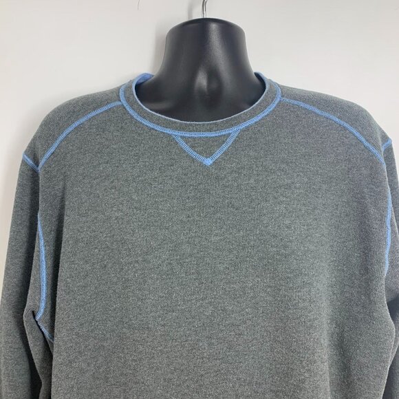 Tommy Bahama Men's Reversible Crew Neck Long Sleeve Pullover Sweatshirt Size XXL - Picture 9 of 15
